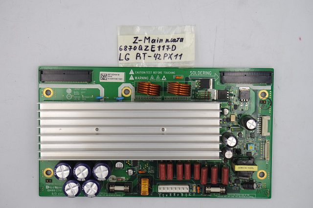 Z-MAIN плата 6870QZE117D LG RT-42PX11