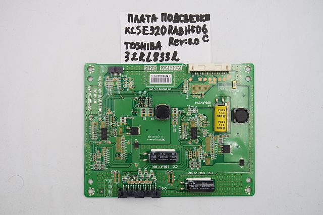 Плата подсветки KLSE320RABHF06C REV:0.0 Toshiba 32RL833R